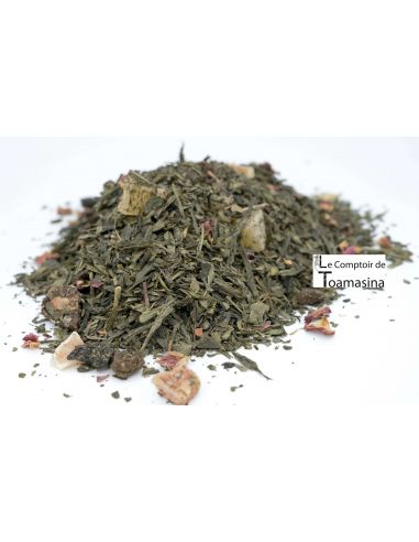 Chá Verde  Amantes (Cereja, Framboesa, Baunilha)