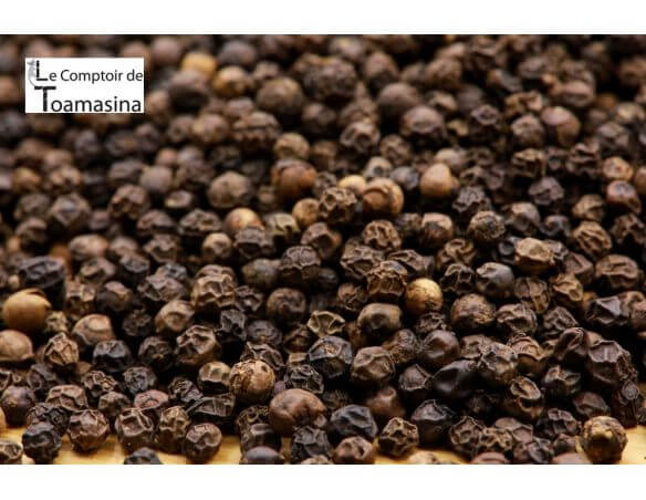 Poivre noir, le plus piquant et aromatique des poivres - le meilleur cru des poivres noirs, le poivre du Sri Lanka