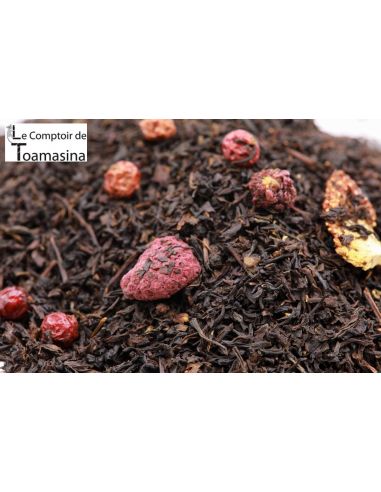 Chá Preto Sensual (Morango - Cranberry)