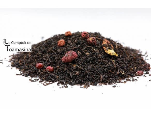 Chá Preto Sensual (Morango - Cranberry)