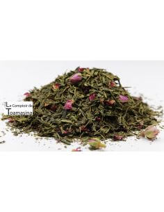 Acheter du thé vert parfumé fraise framboise