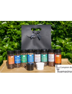 Coffret Découverte 8 Poivres + 2 Moulins 2