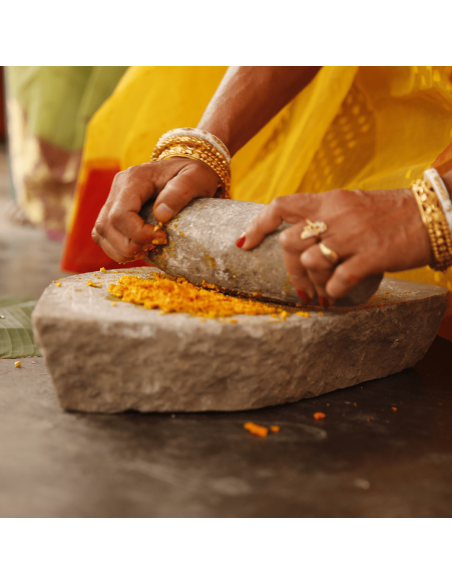 Açafrão em pó de Madagascar