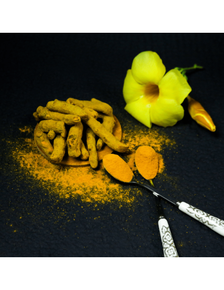 Açafrão em pó de Madagascar