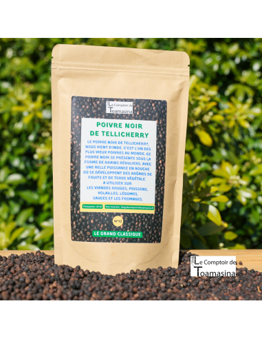 Sachet de poivre tellicherry au kilo