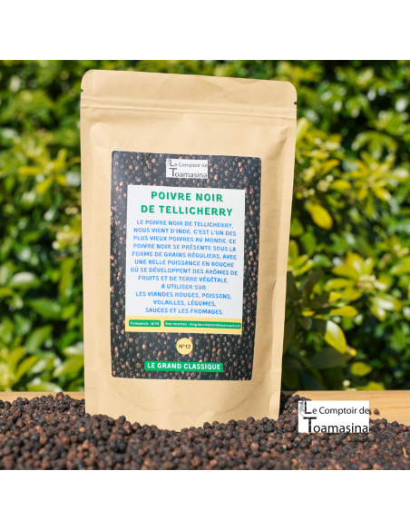 Sachet de poivre tellicherry au kilo
