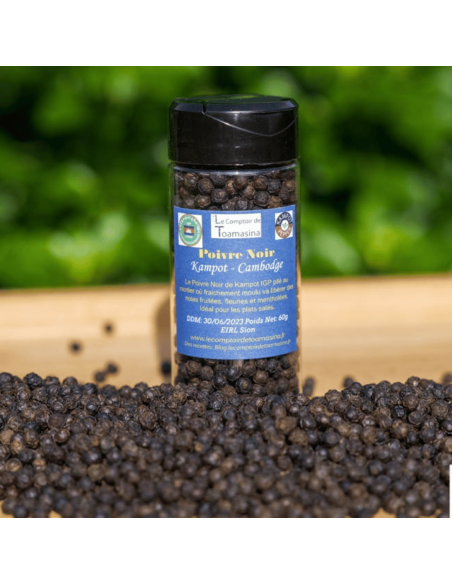 Black Kampot Pepper IGP