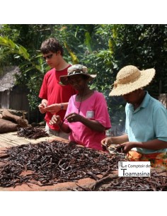 Flacon de 2 gousses de vanille bourbon de Madagascar 2