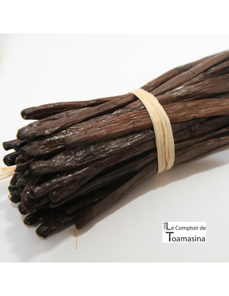 50 Favas de baunilha bourbon de Madagascar