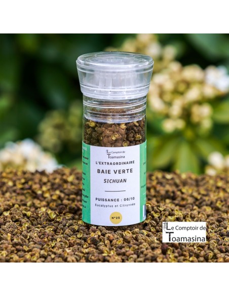 Pimenta Verde de Sichuan - Moedor