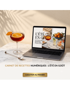 Carnet de 50 Recettes Boissons & Cocktails d'Été