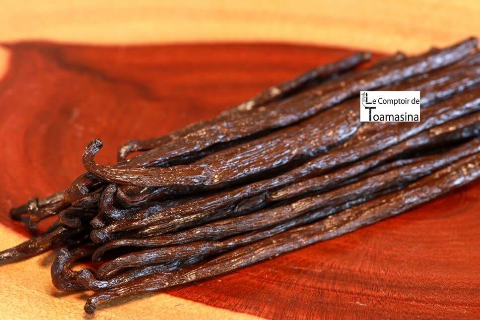 Gousse de vanille noire Bourbon Gold de Madagascar